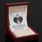 Gift for Wife – “I Love You More Than Words Can Show” Eternal Hope Necklace