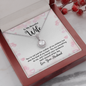Gift for Wife – “You're the Beat of My Heart” Eternal Hope Necklace