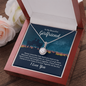 Gift for Girlfriend – “Forever Together Till the End” Eternal Hope Necklace