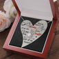 Gift for Daughter – “You've Been a Blessing from the Start” Eternal Hope Necklace