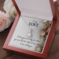 Gift for Love – “I Love You for What I Am With You” Eternal Hope Necklace