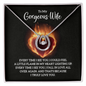 Gift for Wife – “I Fall In Love All Over Again” Lucky In Love Necklace