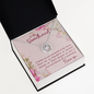 Gift for Sweetheart – “Connected at the Heart” Lucky In Love Necklace