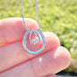Gift for Girlfriend – “ I had found the sense of my life when I met you” Lucky In Love Necklace