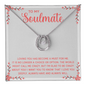 Gift for Soulmate – “Crazy About You” Lucky In Love Necklace