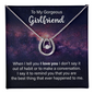 Gift for Girlfriend – “You're the Best Thing That Ever Happened to Me” Lucky In Love Necklace