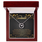 Gift for Soulmate – “You're My Most Precious Gift” Lucky In Love Necklace
