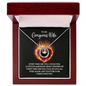 Gift for Wife – “I Fall In Love All Over Again” Lucky In Love Necklace