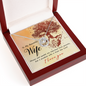 Gift for Wife – “A Prudent Wife Is From the Lord” Lucky In Love Necklace