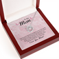 Gift for Mom (from Son) – “Greatest Mom in the World” Lucky In Love Necklace