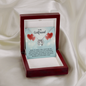 Gift for Girlfriend – “Your Smile, Your Sweet Voice” Lucky In Love Necklace