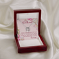 Gift for Sweetheart – “Connected at the Heart” Lucky In Love Necklace