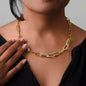 Gift for Mom – “I Have Loved You My Whole Life” CZ Paperclip Chain