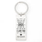 “When God Was Handing Out Dads, He Saved the Best One for Me” Engraved Rectangle Keychain – Gift for Dad