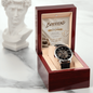 To My Boyfriend – My Favorite Person Openwork Automatic Watch