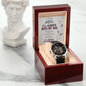 To My Dad From Daughter – “I'll Always Need My Dad” Openwork Automatic Watch