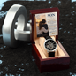 To My Son From Mom – Proud of the Man You Are Becoming – Openwork Automatic Watch