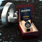 To My Grandpa – My Hero Openwork Automatic Watch