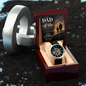 To My Dad From Son – The Man I Became Started With You – Openwork Automatic Watch
