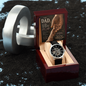 To My Dad From Daughter – You Made Me Feel Safe – Openwork Automatic Watch
