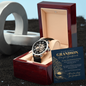 To Our Dearest Grandson – Treasure Beyond Measure Openwork Watch