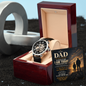 To My Dad From Son – The Man I Became Started With You – Openwork Automatic Watch