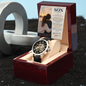 To My Son From Mom – Proud of the Man You Are Becoming – Openwork Automatic Watch