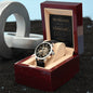 To My Husband “You Are My Constant” Openwork Automatic Watch