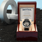To My Brother – “You Will Never Walk Alone” Openwork Automatic Watch