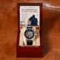 Openwork Watch for Him – My Favorite Place Is Next to You
