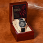 To My Love – I'd Choose You in Every Lifetime Openwork Automatic Watch