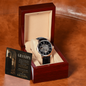 Grandpa - Never Too Old to Be Young With Me - Openwork Automatic Watch