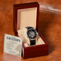 To My Grandpa – Through My Eyes Openwork Automatic Watch