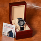 Openwork Watch for Him – My Favorite Place Is Next to You
