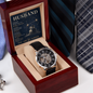 To My Husband “You Are My Always” Openwork Watch