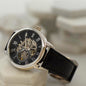 To My Love – I'd Choose You in Every Lifetime Openwork Automatic Watch