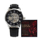To My Love – I'd Choose You in Every Lifetime Openwork Automatic Watch