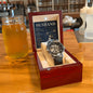 To My Husband “You Are My Always” Openwork Watch
