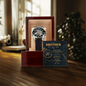 To My Brother – “I’ll Always Be in Your Corner” Openwork Automatic Watch From Sister