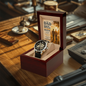 To My Dad From Son – I'll Always Need My Dad – Openwork Automatic Watch