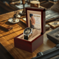 To My Grandson From Grandparents – Always Remember – Openwork Automatic Watch