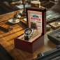 To My Brother – “Lucky to Have an Amazing Sister” Openwork Automatic Watch From Sister