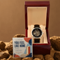 To My Boyfriend – You Feel Like Home Openwork Automatic Watch