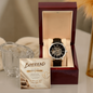 To My Boyfriend – My Favorite Person Openwork Automatic Watch