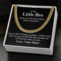 Gift for Brother "When you wear this necklace, always remember..." Cuban Link Chain Necklace - Someone Said Gift