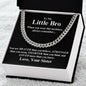 Gift for Brother "When you wear this necklace, always remember..." Cuban Link Chain Necklace - Someone Said Gift