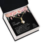 Gift for Daughter (from Mom & Dad) – “You Are Loved More Than You Know” Alluring Beauty Necklace