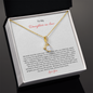 Gift for Daughter-in-Law "We Both Love the Same Man" Alluring Beauty Necklace