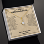 Gift for Granddaughter "Remember whose granddaughter you are..." Alluring Beauty Necklace