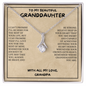 Gift for Granddaughter "Remember whose granddaughter you are..." Alluring Beauty Necklace